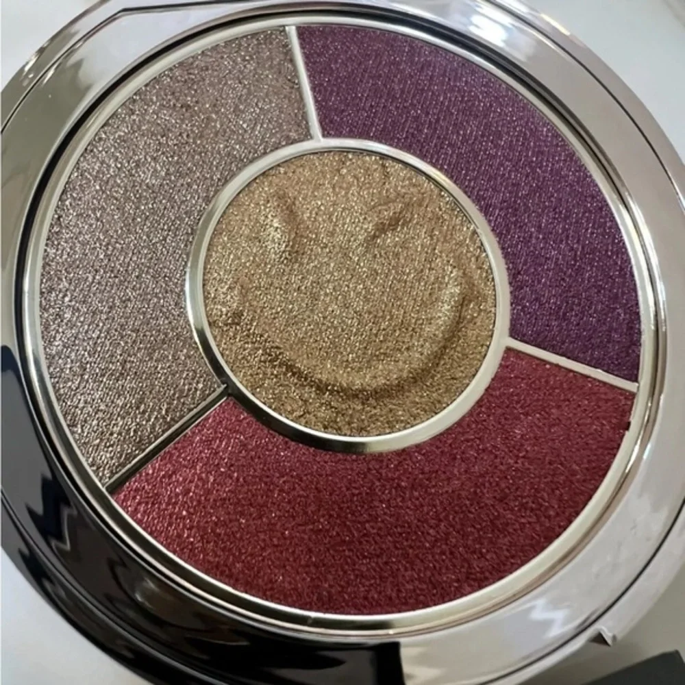 NEW IN BOX - CIATE Smiley Face Eyeshadow Palette - Gold,‎ Purple, Red